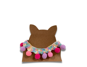 Handmade Pet Collars - Pom Pom Series