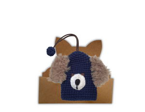 Crochet Puppy Key Holder