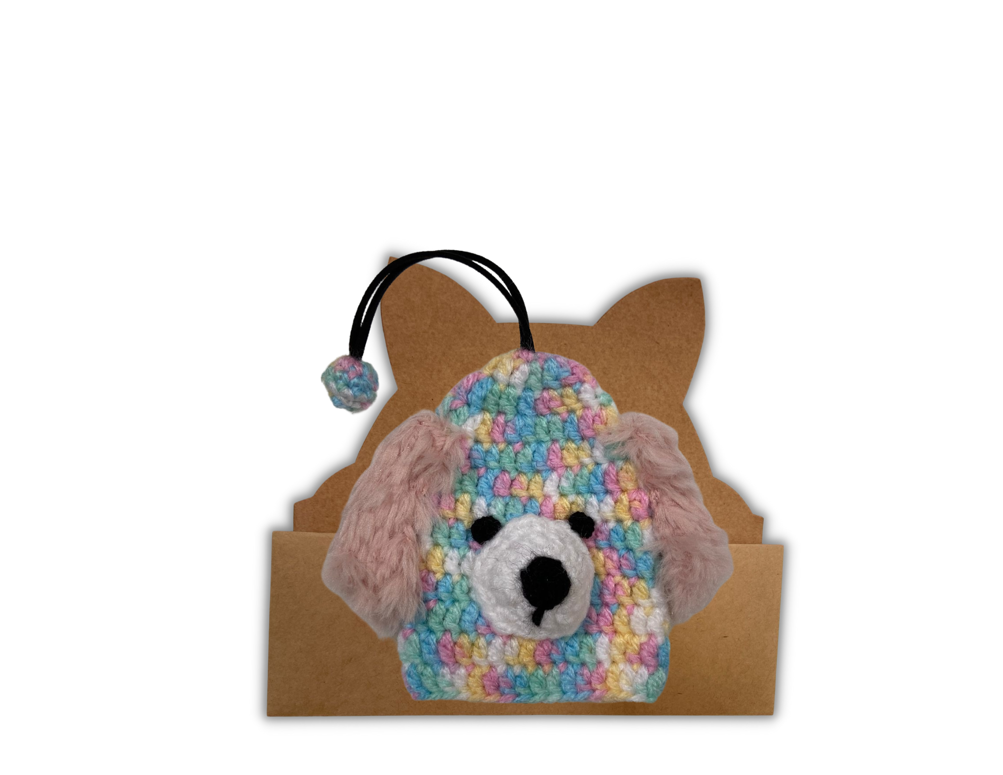 Crochet Puppy Key Holder