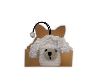 Crochet Puppy Key Holder