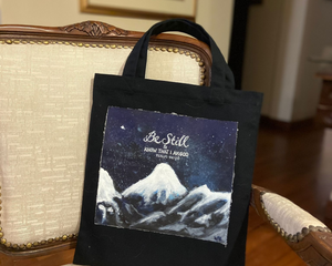 Hand painted Art Tote Bag by Lee Wei Kong