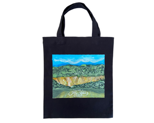 Hand painted Art Tote Bag by Lee Wei Kong