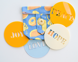 Love Joy Peace Hope Coasters | 4 in a pack