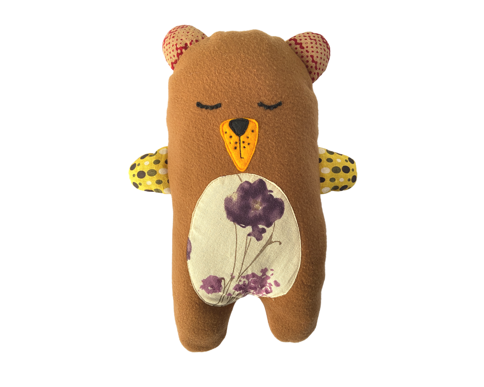 Tammy the Teddy - Handmade Washable Plush Bear Pillow