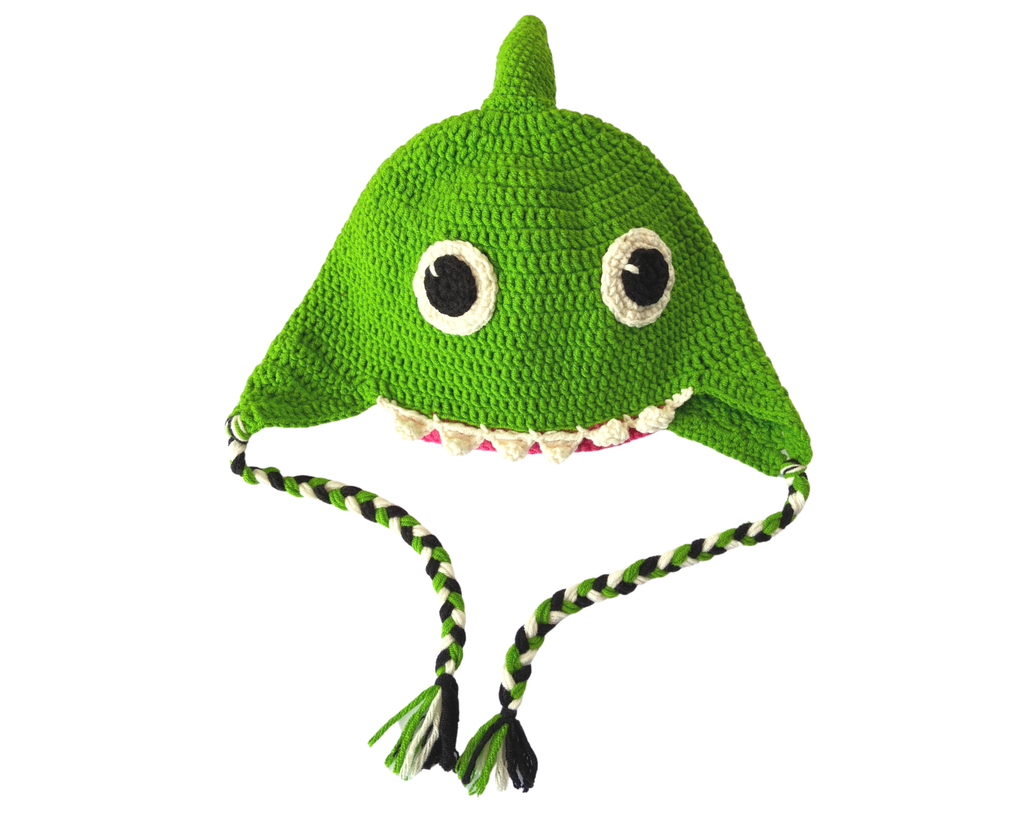 Rainbow Shark Kids Collection- Crochet Beanie Hats and Water Bottle Buddy