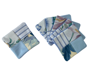 Patchwork Fabric Coasters 9x9cm | 6 in a pack