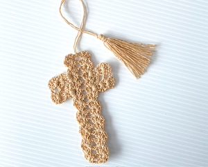 Crochet Cross Bookmarks