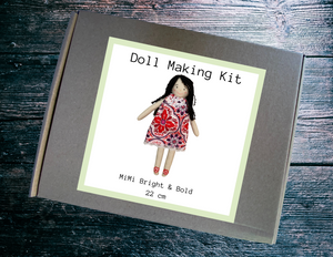 Doll Making Kit: Mimi Bright & Bold 22 cm