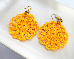 Boho Doily Earrings