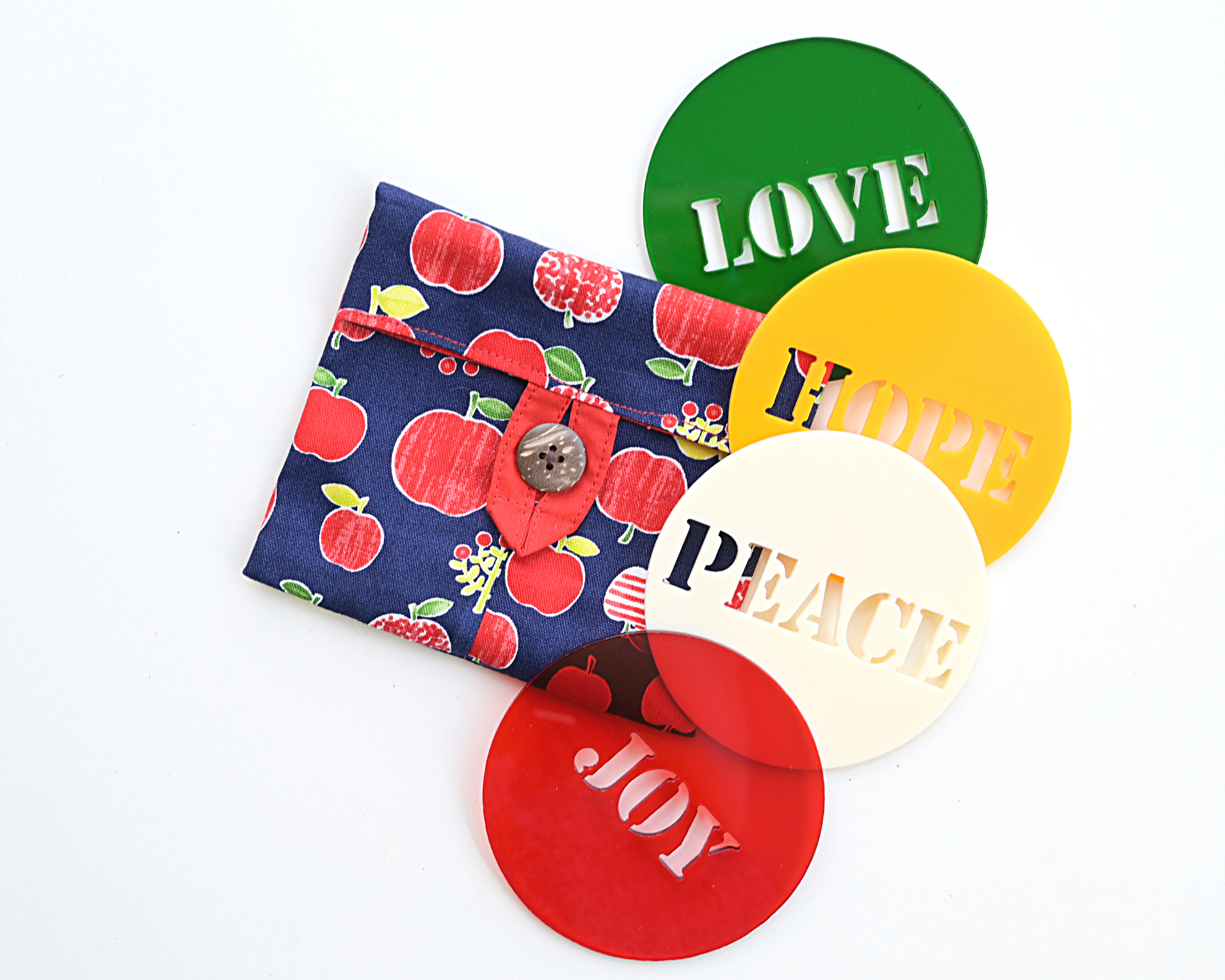 Love Joy Peace Hope Coasters | 4 in a pack