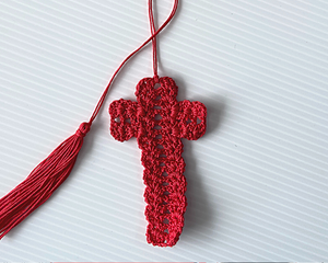 Crochet Cross Bookmarks