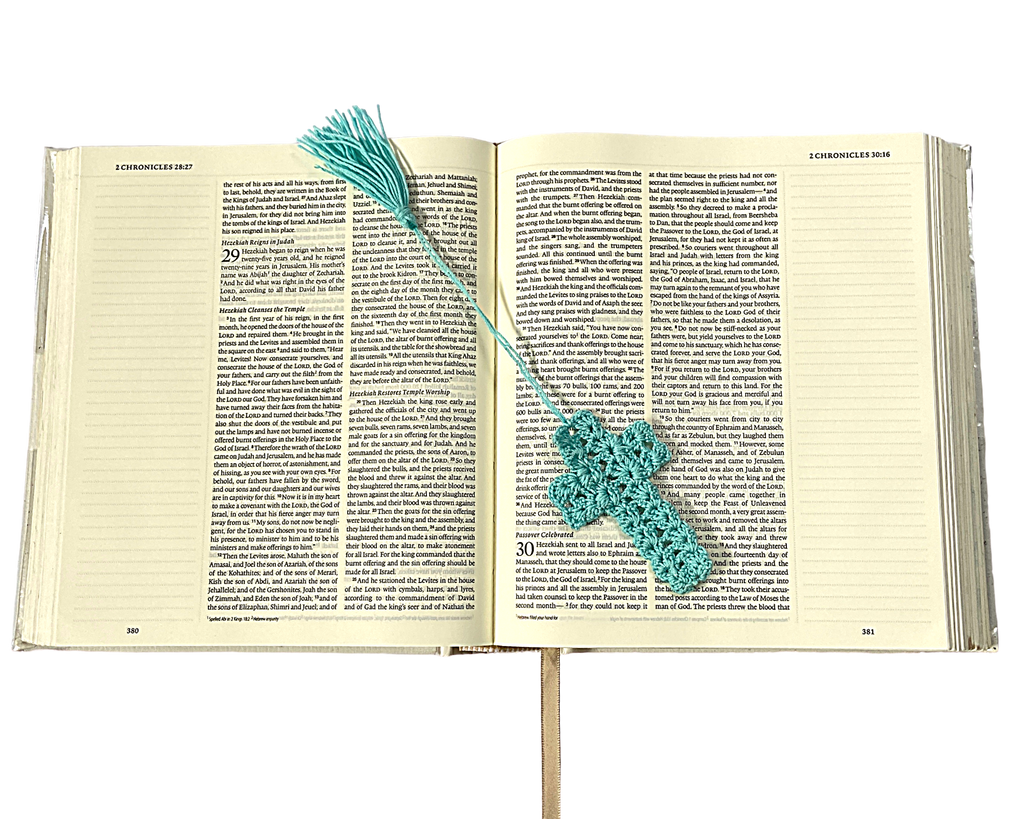 Crochet Cross Bookmarks