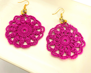 Boho Doily Earrings